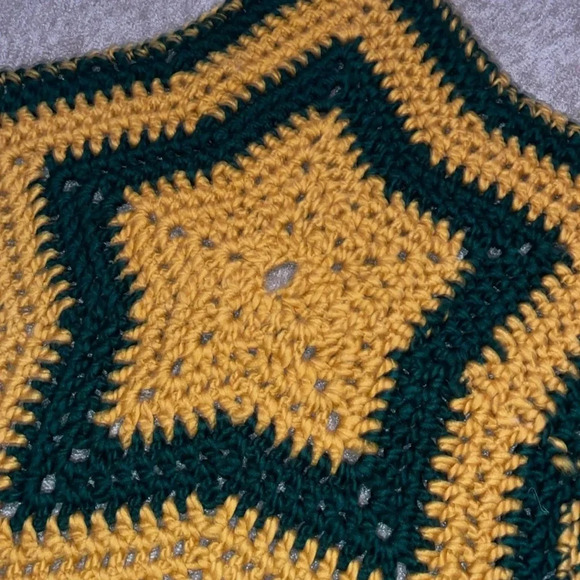 Handmade Star Blanket - Knit - NWT - Picture 3 of 4